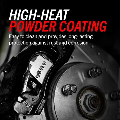 Power Stop Front S3274BLK Pair of High-Temp Black Powder Coated Calipers in Saudi Arabia