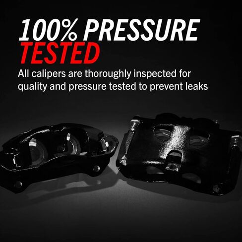 Power Stop Front S3274BLK Pair of High-Temp Black Powder Coated Calipers in Saudi Arabia