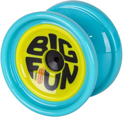 Duncan Toys Big Fun Yo-Yo [أزرق وبرتقالي]، مستوى احترافي غير مستجيب، محمل مقعر in Kuwait