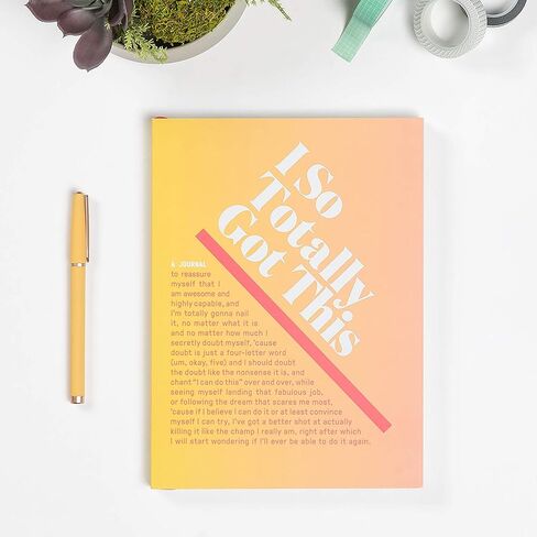 Knock Knock It's Gonna Be Okay Inner-Truth Journal (Ombre Edition), Guided Mindfulness Journal, 7 x 9.5-inches in Saudi Arabia