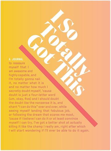 Knock Knock It's Gonna Be Okay Inner-Truth Journal (Ombre Edition), Guided Mindfulness Journal, 7 x 9.5-inches in Saudi Arabia