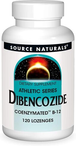 Source Naturals Dibencozide - Coenzymated B-12 Athletic Series, Quick Dissolving Dietary Supplement - 120 Lozenges in Saudi Arabia