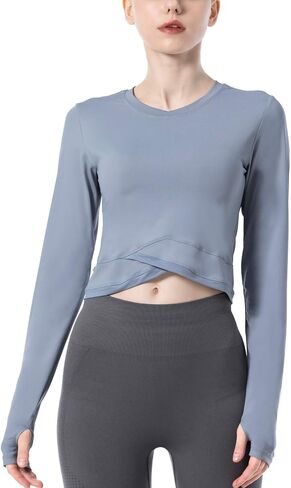 قمصان نسائية قصيرة الأكمام من DREAM SLIM بأكمام قصيرة ملتفة لليوجا والجيم، قمصان علوية أساسية للتمرين in Saudi Arabia