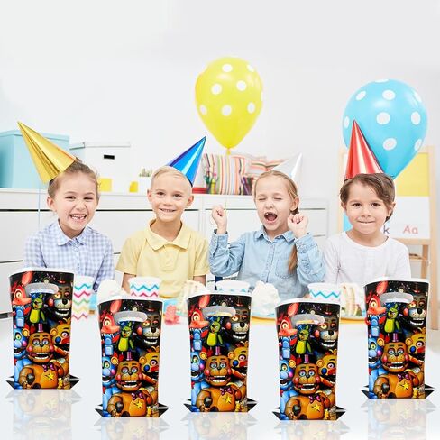 30 قطعة من أكياس هدايا الحفلات من NF Orange لمدة خمس ليالٍ في فريدي، حفلة لمدة خمس ليالٍ في لوازم تزيين حفلات فريدي in Kuwait