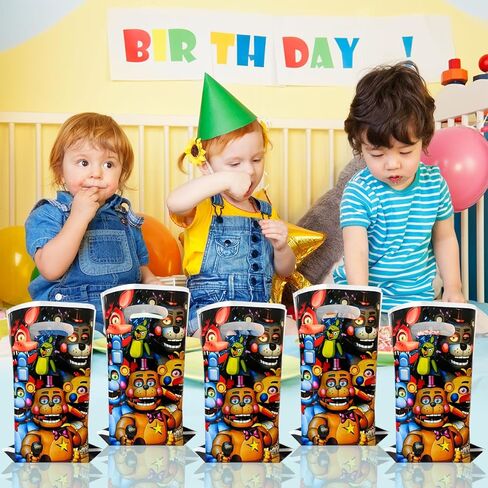 30 قطعة من أكياس هدايا الحفلات من NF Orange لمدة خمس ليالٍ في فريدي، حفلة لمدة خمس ليالٍ في لوازم تزيين حفلات فريدي in Kuwait