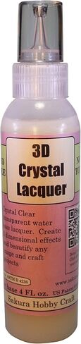 SAKURA HOBBY CRAFT 3D Crystal Lacquer Refill, 4oz in Saudi Arabia