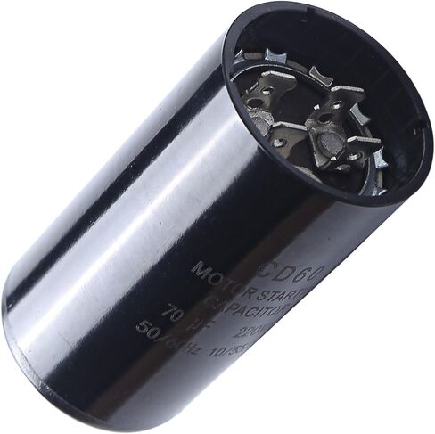 Seentech 124-149 uf/MFD 220-250 VAC Round Motor Start Capacitor 50/60 Hz AC Electric Replacement Part Universal Fit for AC Motor Run or Fan Start and Cool or Heat Pump Air Conditioner in Kuwait