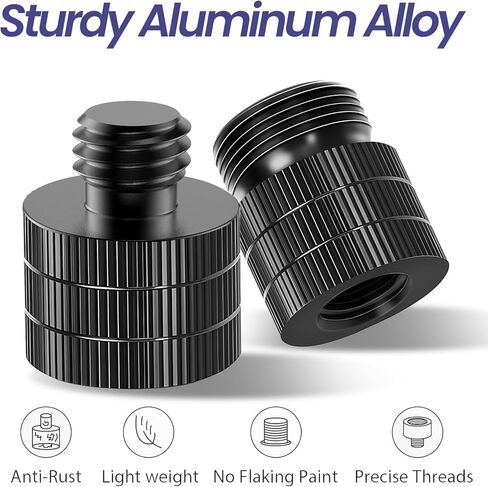 مجموعة محول حامل ميكروفون قابل للتعديل 6 في 1 من YASUOA مع ملحقات تثبيت الميكروفون ومرفق تثبيت التحكم in Kuwait