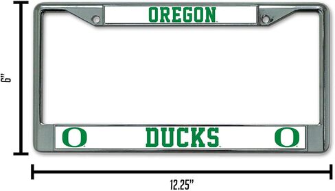 Rico Industries NCAA Unisex-Adult Standard Chrome License Plate Frame in Saudi Arabia