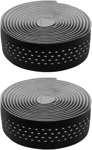 Bike Handlebar Tape Anti-Slip Bar Tape for Road Cycling Bicycle Drop Bar Wraps Spots Pattern for Comfortable Grip EVA Foam Self-Adhesive Set of 2,Orange in Saudi Arabia