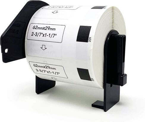 Buhbo Compatible Refill Replacement Label for Brother DK-1209 2-3/7" x 1-1/7" Small Address and Barcode (8 Pack / 800 Labels Per Roll) in Saudi Arabia