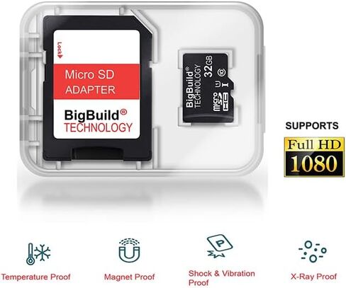 32GB Ultra Fast 80MB/s Micro SDHC Memory Card for Nokia 105+, 110, 2660 Flip, 2780 Flip Cell Phone in Kuwait