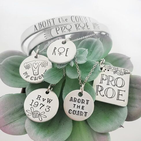 Pro-Choice Roe V. Wade Bracelet Cuff in Saudi Arabia