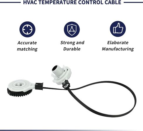 HVAC Heater Temperature Control Switch Cable 95476707 Compatible with Chevrolet Chevy Sonic 2012-2020 / Trax 2015-2022 in Saudi Arabia