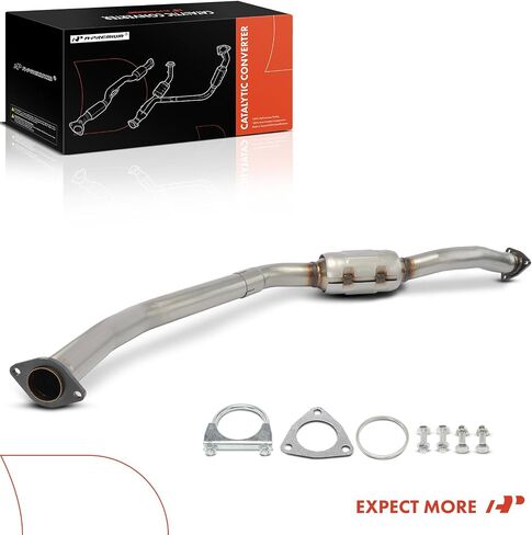 محول حفاز خلفي ممتاز A-متوافق بشكل مباشر مع Subaru Forester 2011-2018، Impreza 2012-2016، Crosstrek 2016، XV Crosstrek 2013-2015، 2.0L 2.5L، متوافق مع EPA، استبدال # 44620AD510 in Saudi Arabia