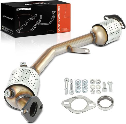 A-Premium Catalytic Converter W/Gasket Kit Direct-Fit Compatible with Saab & Subaru - Forester(99-05), Impreza(02-05), Legacy(00-05), Outback(00-05), Baja(03-06), 9-2X(05-06) - H4 2.5L - EPA Compliant in Saudi Arabia