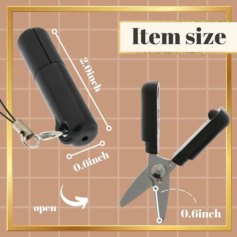 مقص SUN-STAR "STICKYLE" المحمول بأشرطة (صغير)، أسود in Kuwait