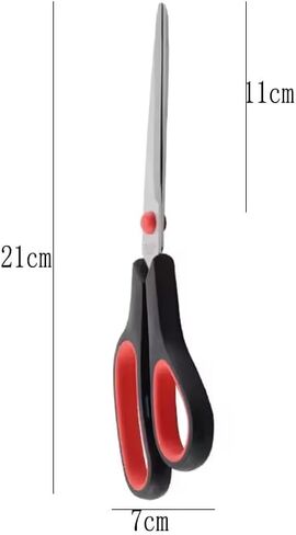 Versatile Stainless Steel Scissors Multipurpose Ultra Sharp Blade Shears, Ergonomic Comfort Grip Scissors for Office, School, Home Supplies, Fabric Sewing, DIY Cutting, And General Use in Saudi Arabia