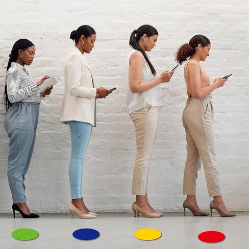 32 قطعة من ملصقات الأرضية مقاس 15.24 سم للفصول الدراسية، ومواقع صف الفصول الدراسية للأطفال، وشارات أرضية رياض الأطفال لتنظيم الفصول الدراسية، ومستلزمات التدريس المدرسية in Kuwait