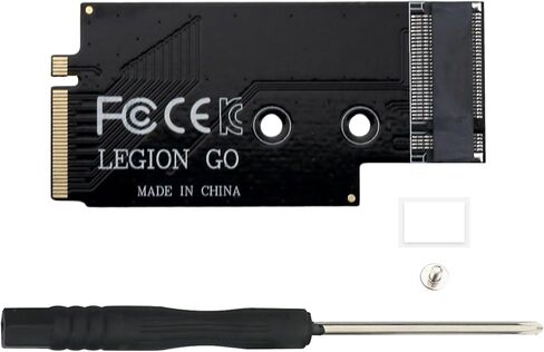 لـ Lenovo Legion Go تحويل محمول 2242 إلى 2280 SSD توسيع القرص الصلب لوحة ذات سعة عالية NVME M-Key M.2 PCIE 4.0 بطاقة محول إصبع ذهبي in Saudi Arabia