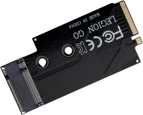 لـ Lenovo Legion Go تحويل محمول 2242 إلى 2280 SSD توسيع القرص الصلب لوحة ذات سعة عالية NVME M-Key M.2 PCIE 4.0 بطاقة محول إصبع ذهبي in Saudi Arabia