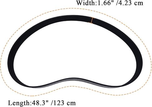 Fan Belt 12PK1212 D84-1003-121212 Compatible with Kenworth Peterbilt Paccar MX13 in Saudi Arabia