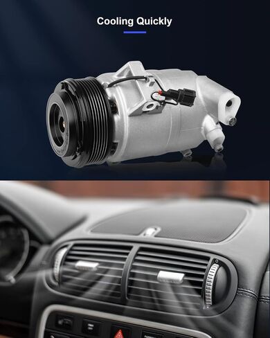 ECCPP AC Compressor for 2012-2015 Fit for N-issan NV1500 NV2500 NV3500 Pathfinder 4.0L CO 10865JC in Saudi Arabia