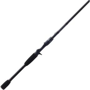 Abu Garcia 6’6" Vendetta Casting Fishing Rod, 1-Piece Rod, 8-17lb Line Rating, Medium Rod Power, Fast Action, 1/4-5/8 oz. Lure Rating,Black in Kuwait