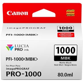 CanonInk Lucia PRO PFI-1000 Matte Black Individual Ink Tank in Kuwait