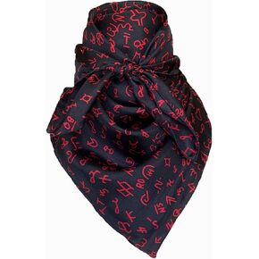 Wyoming Traders 100% Silk Cowboy Bandana Wild Rag Brands Print Scarf 34.5" 42" Multiple Colors in Kuwait