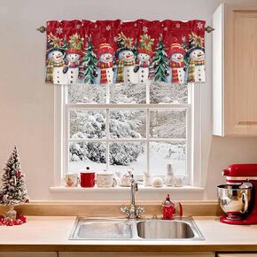 Nautical Valance Curtain for Window,Coastal Lighthouse Starfish Collage Plaid Rod Pocket Kitchen Valances Short Curtain Panel Summer Beach Conch Window Treatment Drape for Bathroom/Bedroom/Cafe in Kuwait