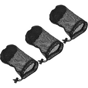 PATIKIL Golf Ball Bag, Drawstring Mesh Bag Storage Balls with Cord Lock Closure for Golf Tennis Sports in Kuwait