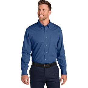 Port Authority Long Sleeve SuperPro React Twill Shirt. W808 in Kuwait