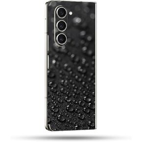 MightySkins Skin Compatible with Samsung Galaxy Z Fold 5 Full Wrap - Eyes and Teeth | Protective, Durable, and Unique Vinyl Decal wrap Cover | Easy to Apply & Change Styles | Made in The USA in Kuwait