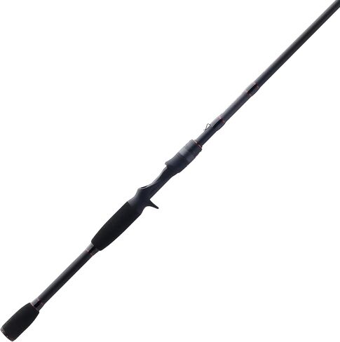 Abu Garcia 6’6" Vendetta Casting Fishing Rod, 1-Piece Rod, 8-17lb Line Rating, Medium Rod Power, Fast Action, 1/4-5/8 oz. Lure Rating,Black in Kuwait