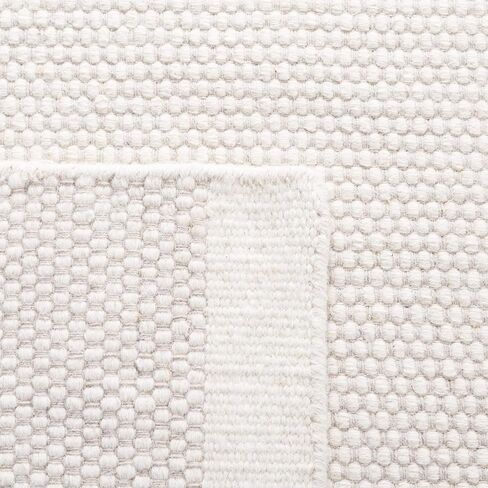 SAFAVIEH Vermont Collection Runner Rug - 2'3" x 7' Runner, Ivory, Handmade Wool, Ideal for High Traffic Areas in Living Room, Bedroom, Dining (VRM807A-27) in Kuwait