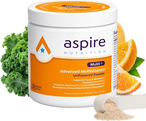 Aspire Multi+™ Advanced Multivitamin for Kids, Men & Women (unflavored Powder) in Kuwait