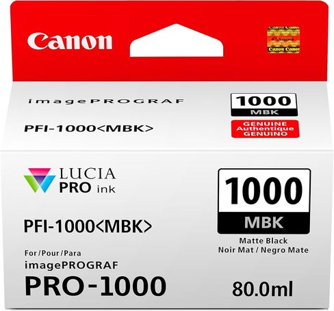 CanonInk Lucia PRO PFI-1000 Matte Black Individual Ink Tank in Kuwait