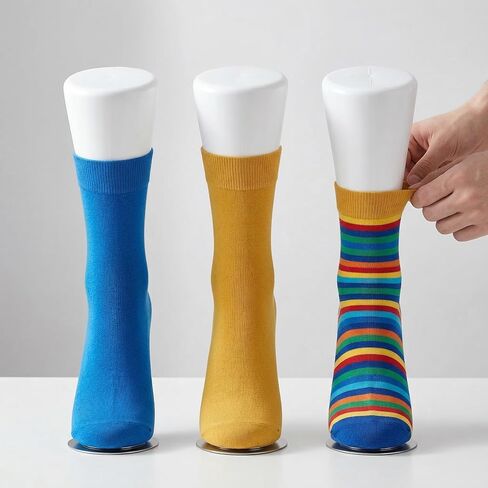 Cabilock White Mannequin Foot Display Ankle Bracelet Shoe Sock Model Display Plastic Short Stocking Mannequin Human Foot Display Mold for Shop Home in Kuwait