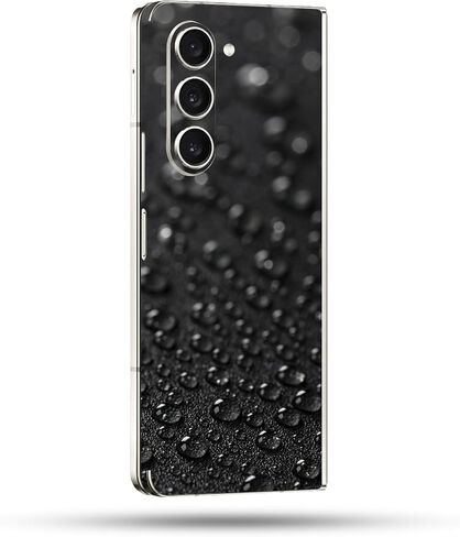 MightySkins Skin Compatible with Samsung Galaxy Z Fold 5 Full Wrap - Eyes and Teeth | Protective, Durable, and Unique Vinyl Decal wrap Cover | Easy to Apply & Change Styles | Made in The USA in Kuwait