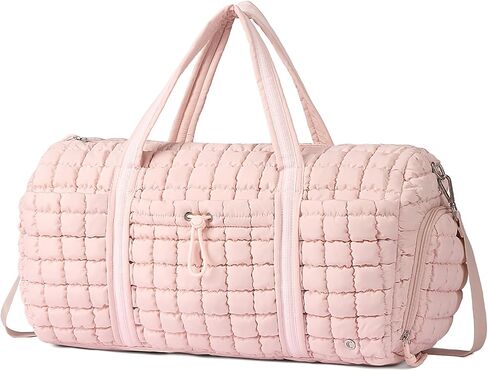 CLUCI Weekender Travel Bag for Women Puffer Tote Bag Carry On Duffle Overnight Bags with Shoe Compartment in Kuwait