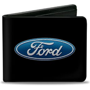 Ford Wallet, Bifold, Ford Oval Logo Centered, Vegan Leather in Kuwait