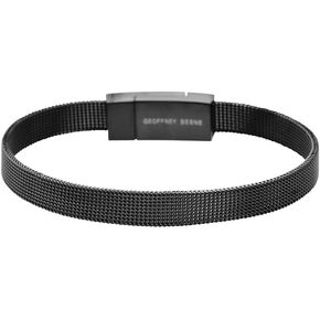 Geoffrey Beene Stainless Steel Men's Mesh Bracelet in Kuwait
