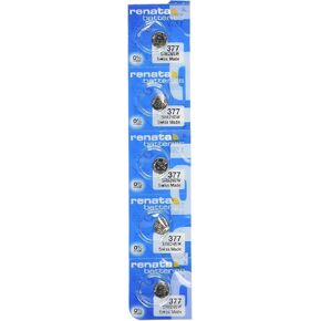 Renata Batteries 377 Silver Oxide Battery (5 Pack) in Kuwait
