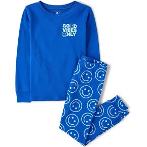 The Children's Place Baby Kids-PJ Toddler Short Sleeve Top and Pants Pajama Set in Kuwait
