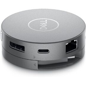 ديل محول موبايل DA310 USB-C 7 في 1، متوافق مع لابتوب نوع سي - قاعدة ومحول - رمادي in Kuwait