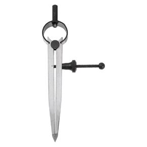 HARFINGTON Spring Joint Caliper 12 inch / 300mm Steel Adjustable Spring Divider Caliper with Solid Nut for Metalworking Geometry Drawing Woodworking in Kuwait