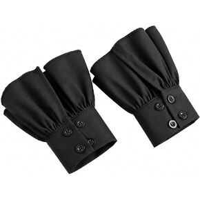 Elegtiskas Lace Cuffs for Women Wrist Detachable Sleeves Wrist Cuffs Bracelets for Women Girl in Kuwait
