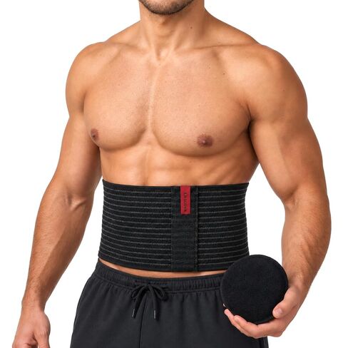 ORTONYX Umbilical Hernia Belt for Men Women, Abdominal Binder 6.25" Band in Kuwait