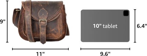 خمر الحرف الجلدية المرأة الهبي محفظة جلدية Crossbody حقيبة كتف حقيبة سفر حقيبة يد in Kuwait